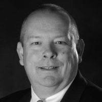 Black and white photo of consultant Jimmy Rushing