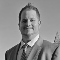 Black and white photo of consultant Allan Farber