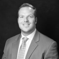Black and white photo of consultant Kevin Marr