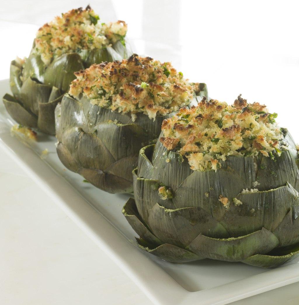VIDEO: How to Make Stuffed, Baked Artichokes