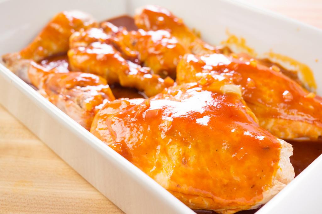 Oven Barbecued Chicken