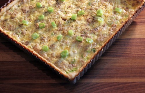 Blue Cheese Walnut Tart