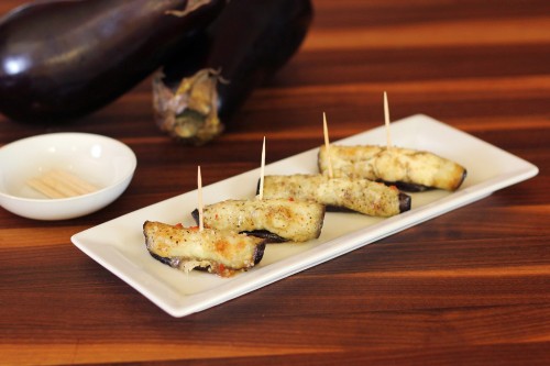 Eggplant Roll-Ups for a Quick Side Dish