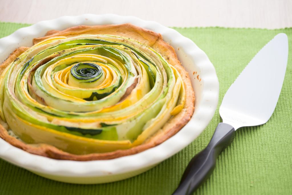 Spiral Vegetable Tart