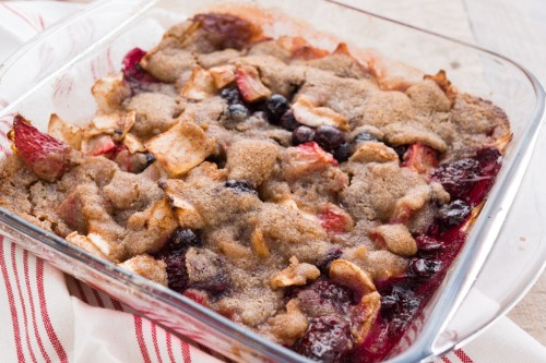 Apple Berry Cobbler