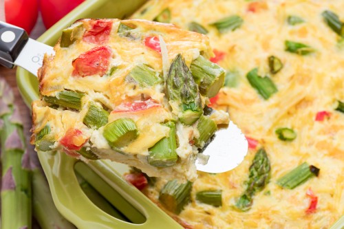 Asparagus Potato Breakfast Casserole