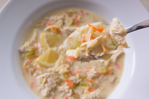 Avgolemono Soup (Greek Egg-Lemon Chicken Soup)