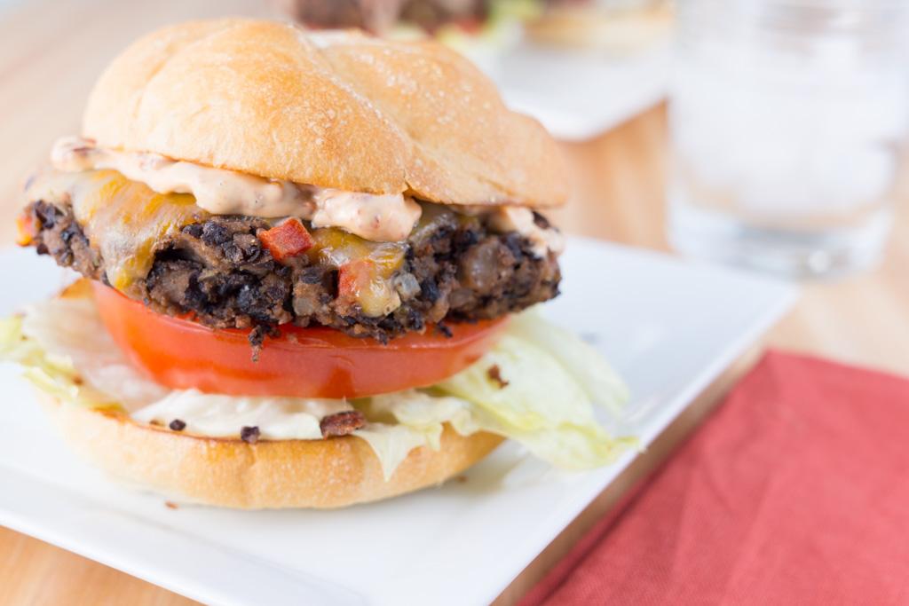 Black Bean Burgers With Chipotle Mayo