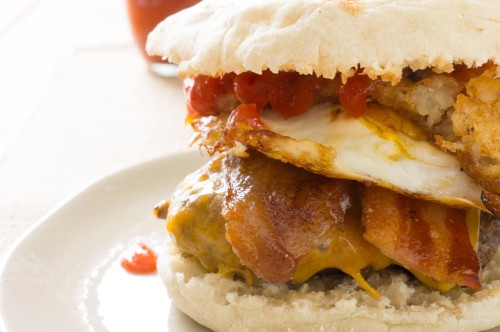 A Brunch Burger Fit for Dad