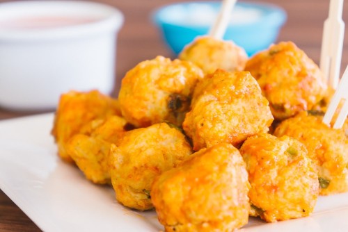 Buffalo Chicken Meatballs