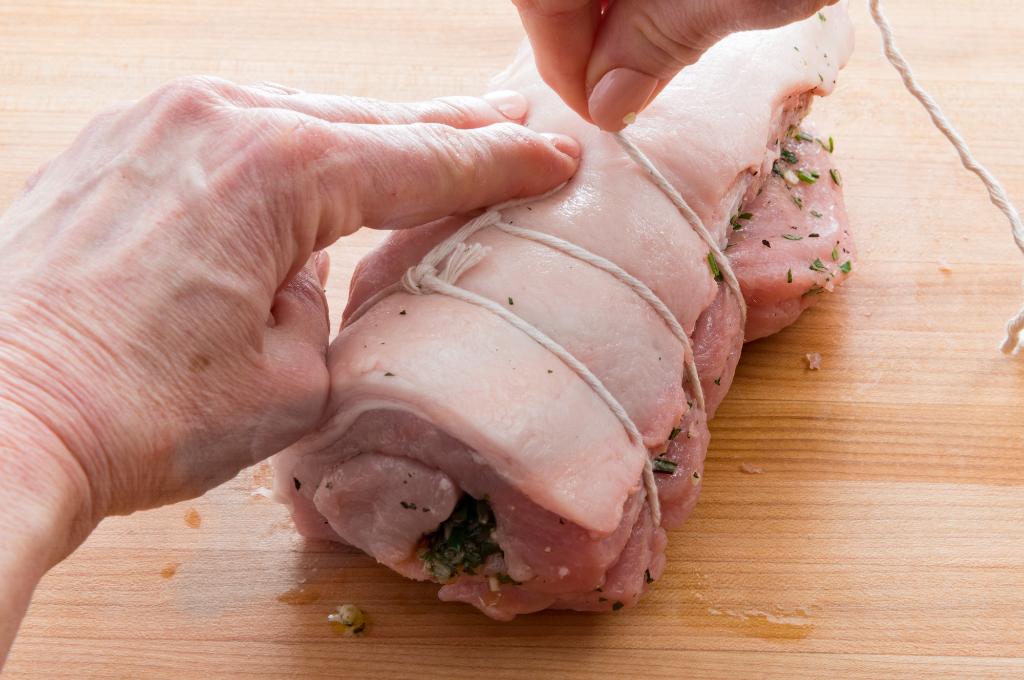 How To Butterfly And Tie A Pork Loin Roast