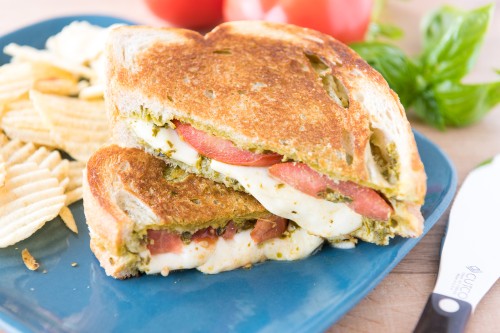 Saturdays With Barb: Caprese Grilled Cheese