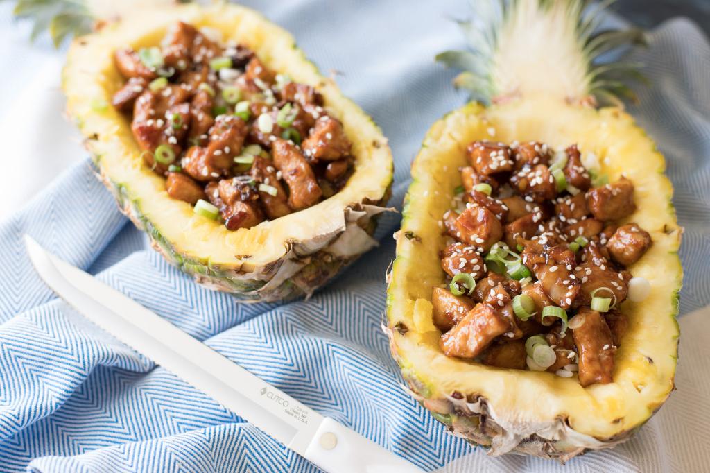 Saturdays With Barb Chicken Teriyaki Pineapple Bowls