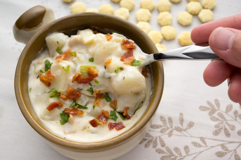 Clam chowder deals easy