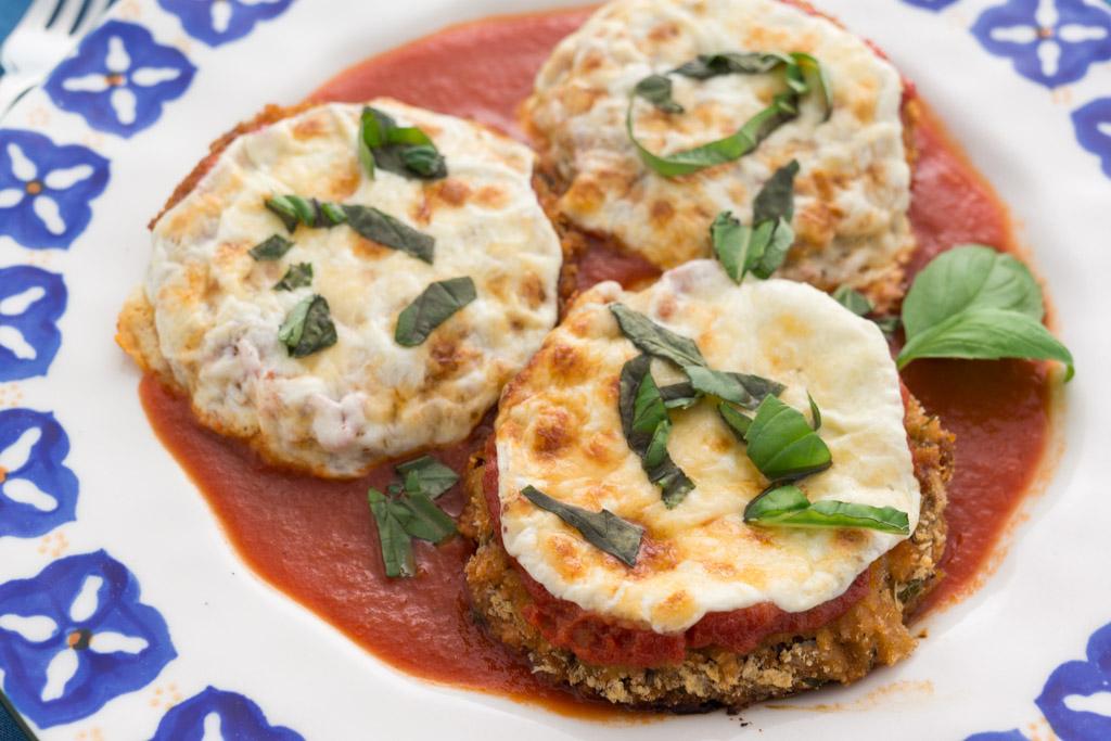 Sheet Pan Eggplant Parmesan