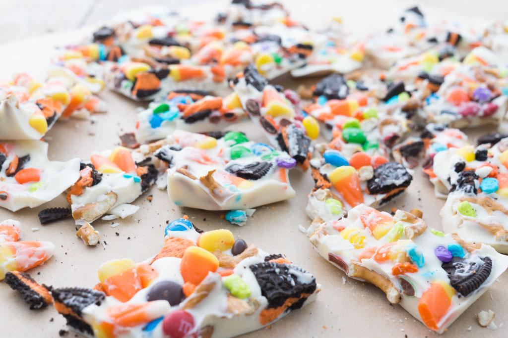 Halloween Candy Bark