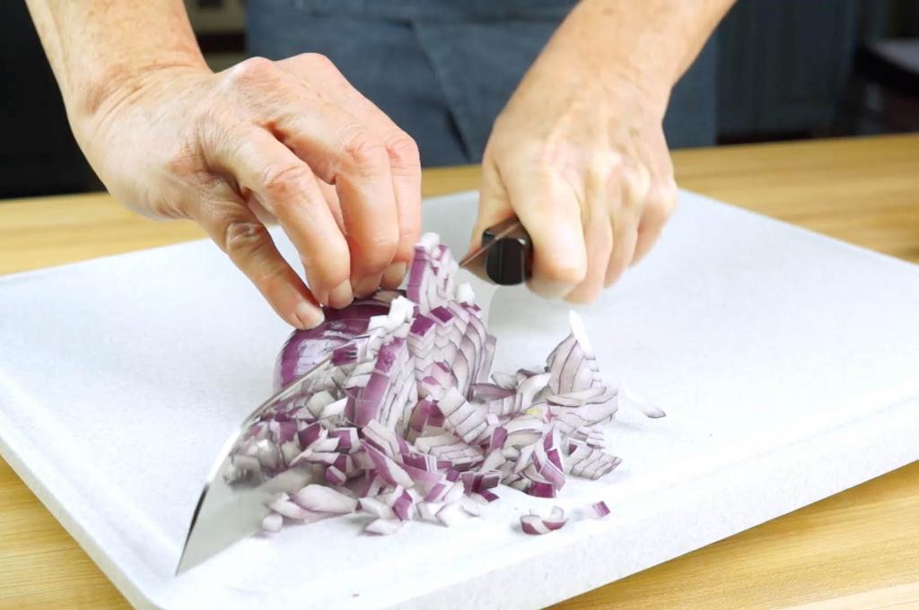 How to Mince an Onion
