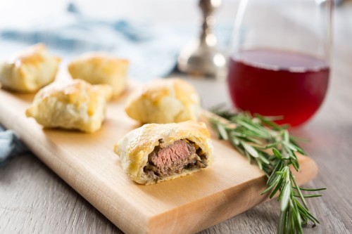 Mini Beef Wellingtons Appetizer