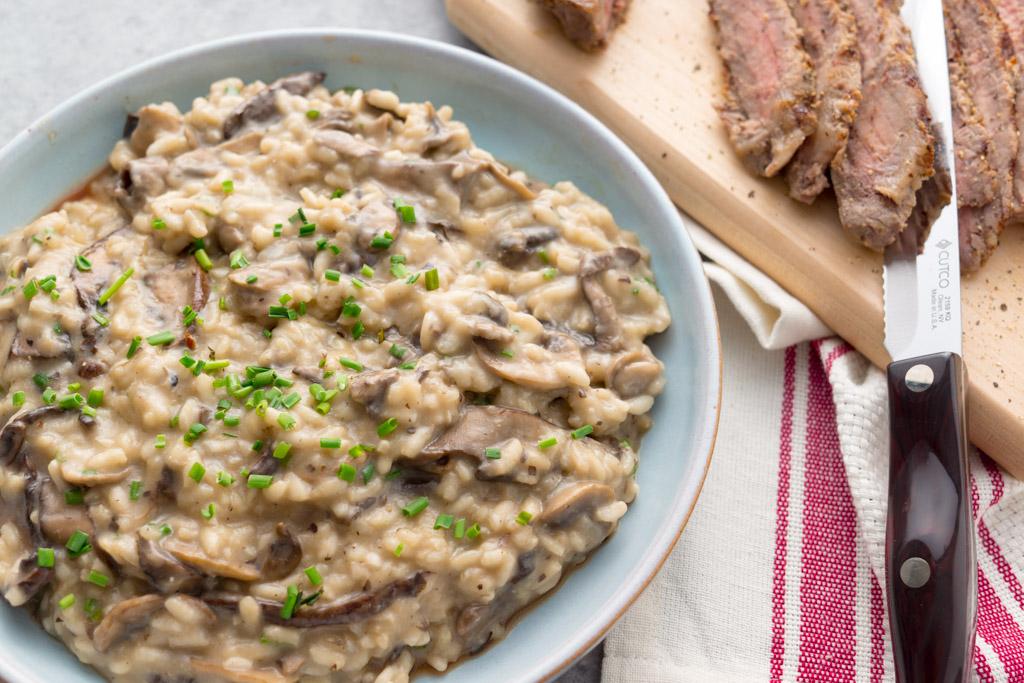 Patience Pays Off With This Mushroom Risotto Recipe