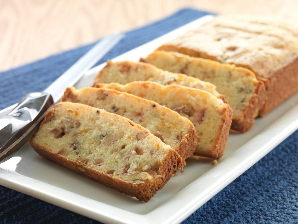 Orange Rhubarb Bread