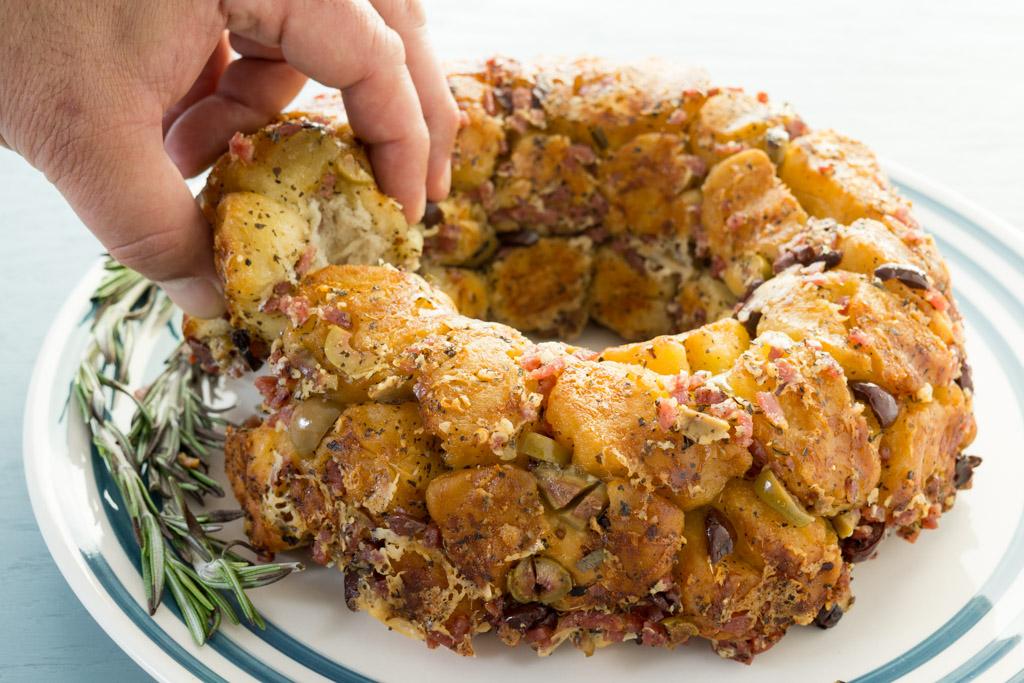 Pull-Apart Parmesan Monkey Bread