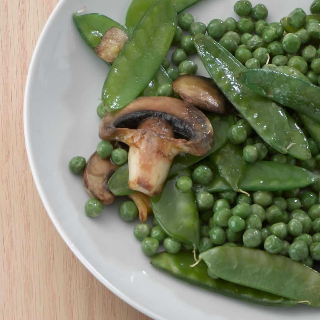 Sugar Snap Peas and Baby Peas