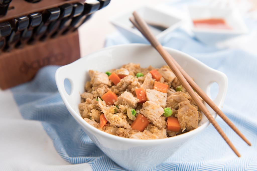 Cauliflower Fried Rice With Chicken