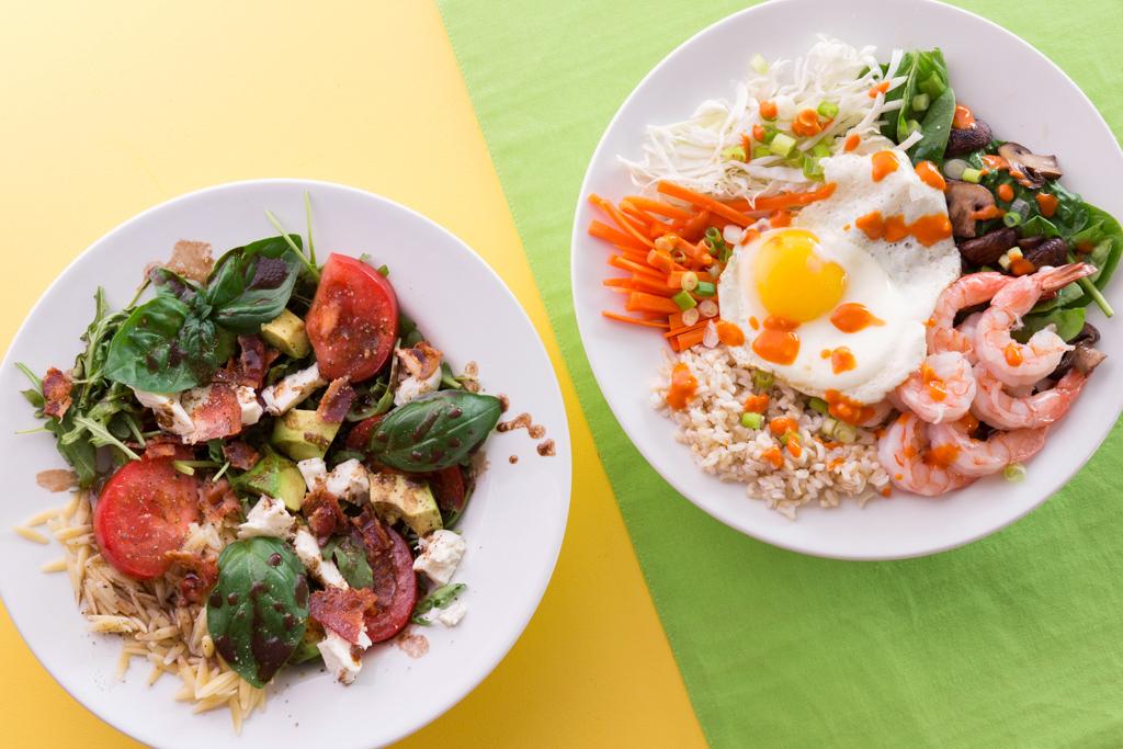 Two Sensational Salad Bowls