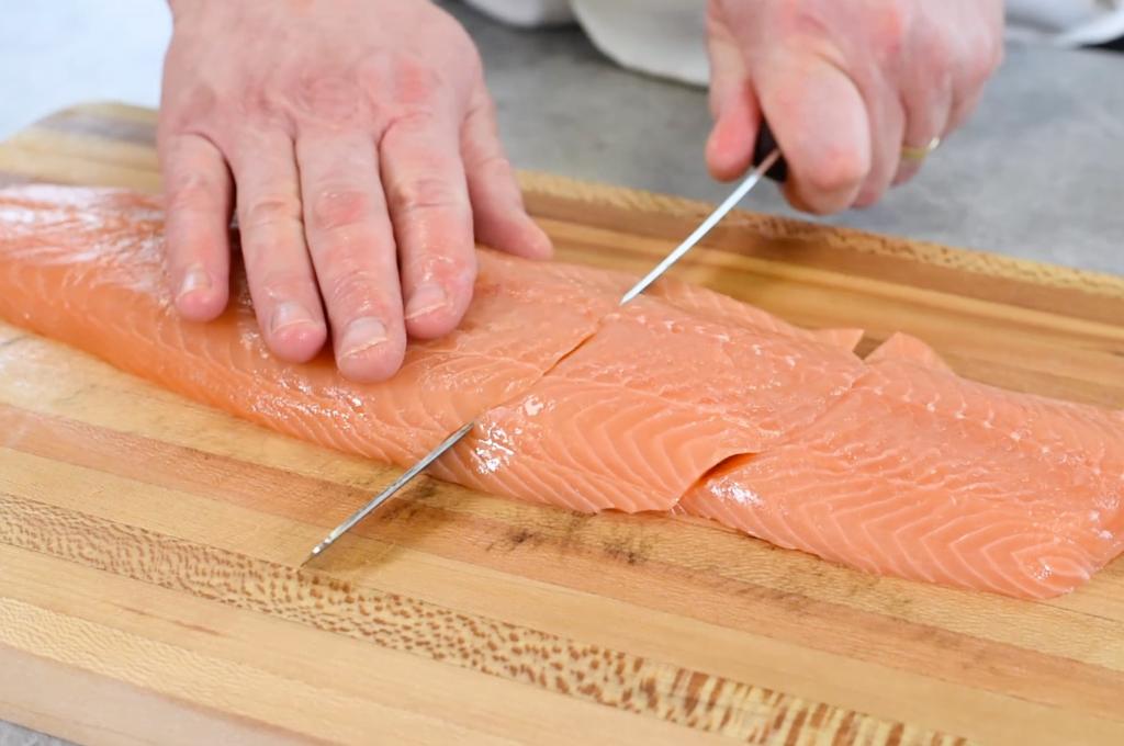 How To Cut Salmon