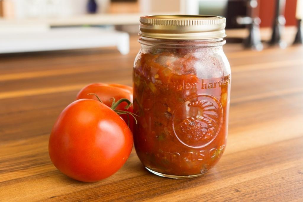 Fresh Salsa from Sharon's Garden