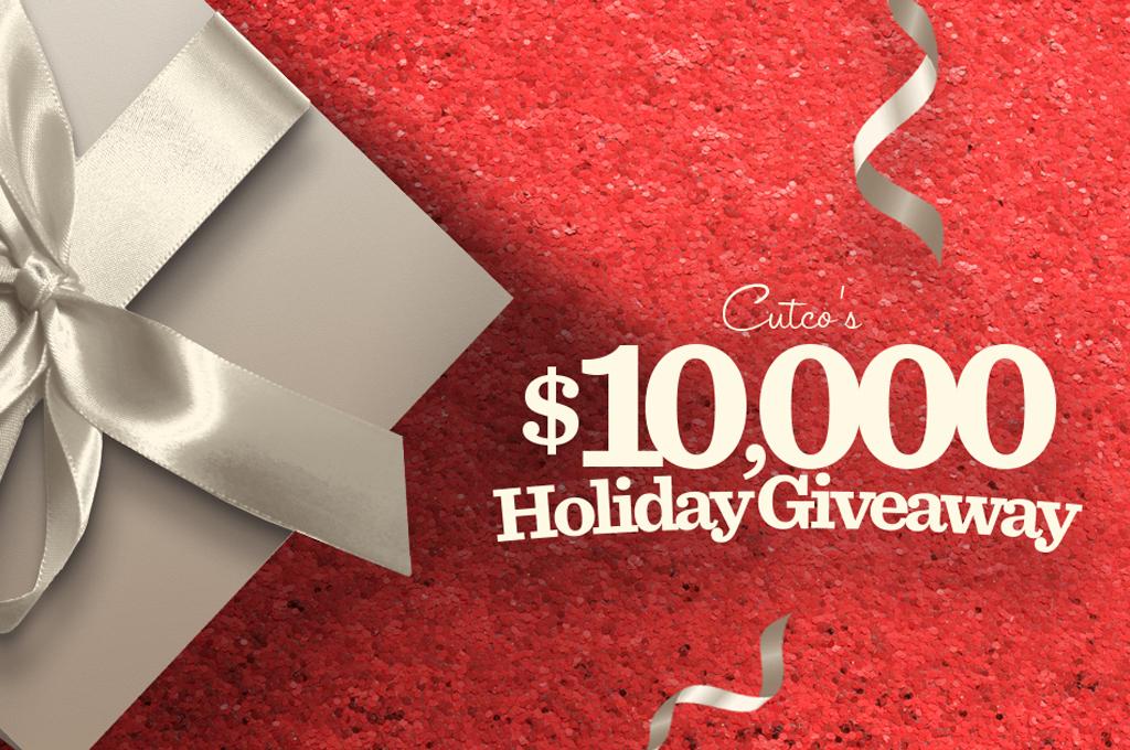 Cutco's $10,000 Holiday Giveaway
