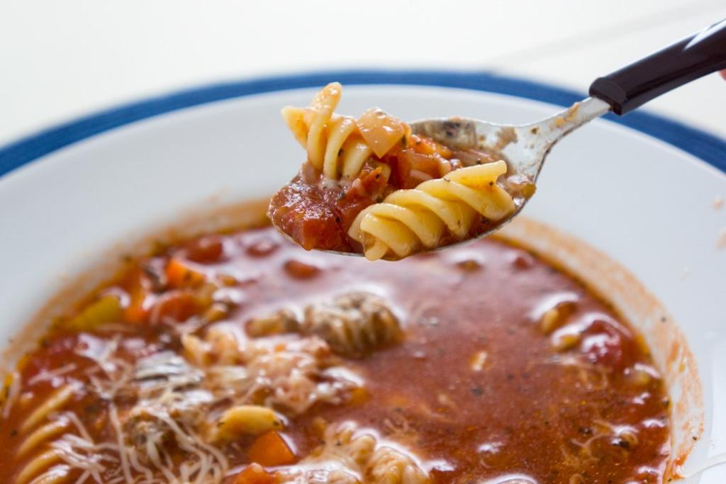 Slow Cooker Meatball Vegetable Soup