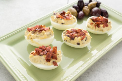 Olive Stuffed Eggs