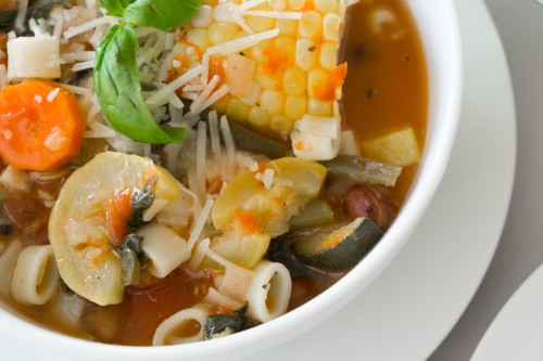 Summer Minestrone Soup