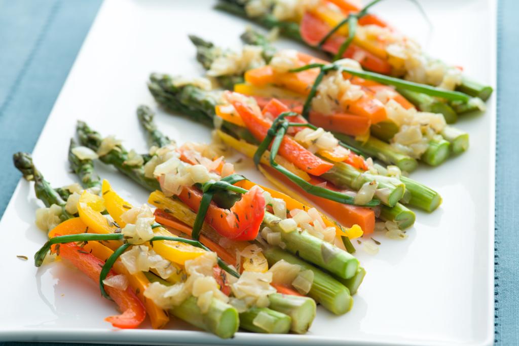 Colorful Spring Vegetable Bundles