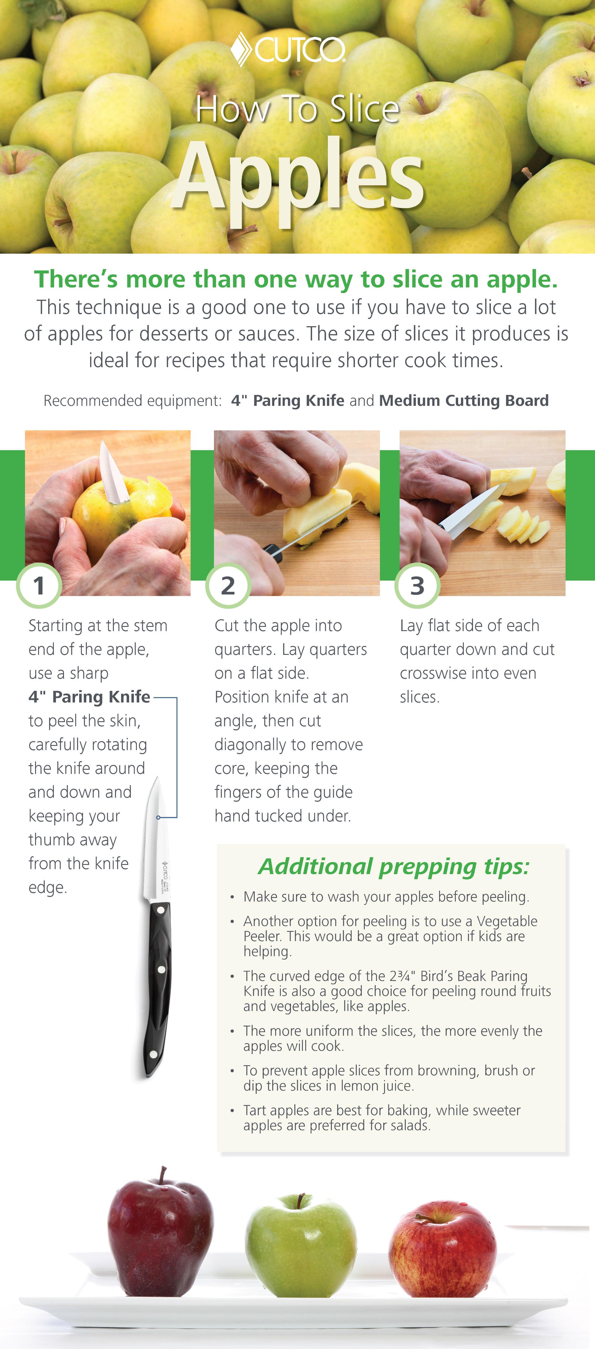 How To Cut An Apple (The Best Way!) - Evolving Table