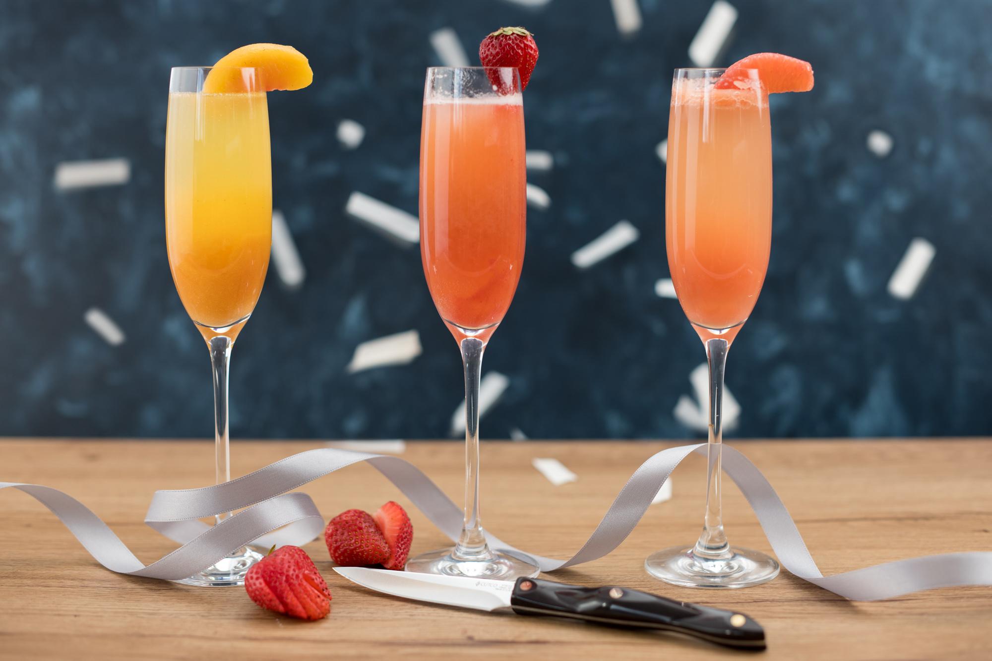 Bellini Cocktail with a Twist