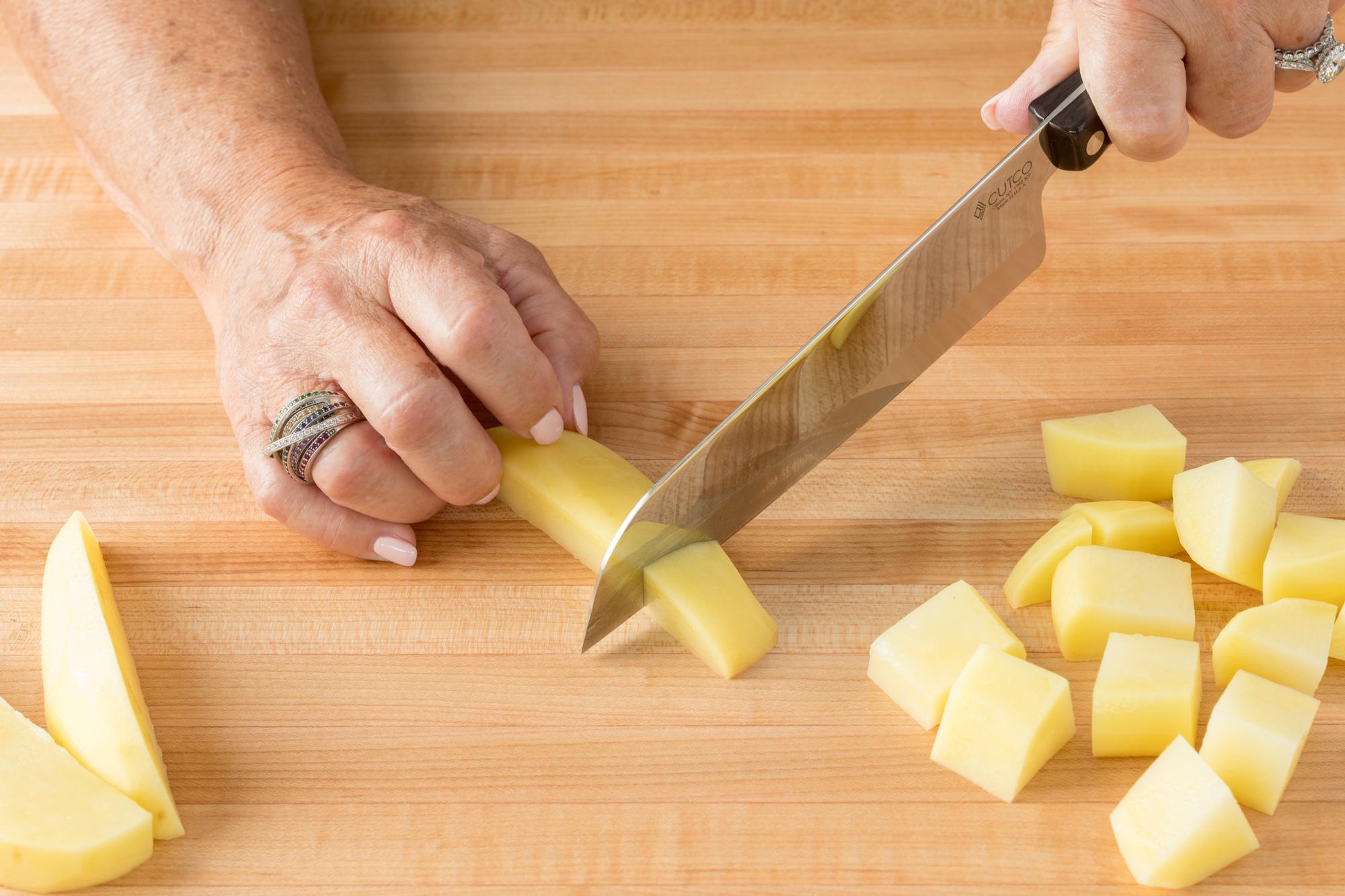 Cutco Peeler  How to Peel Potatoes 