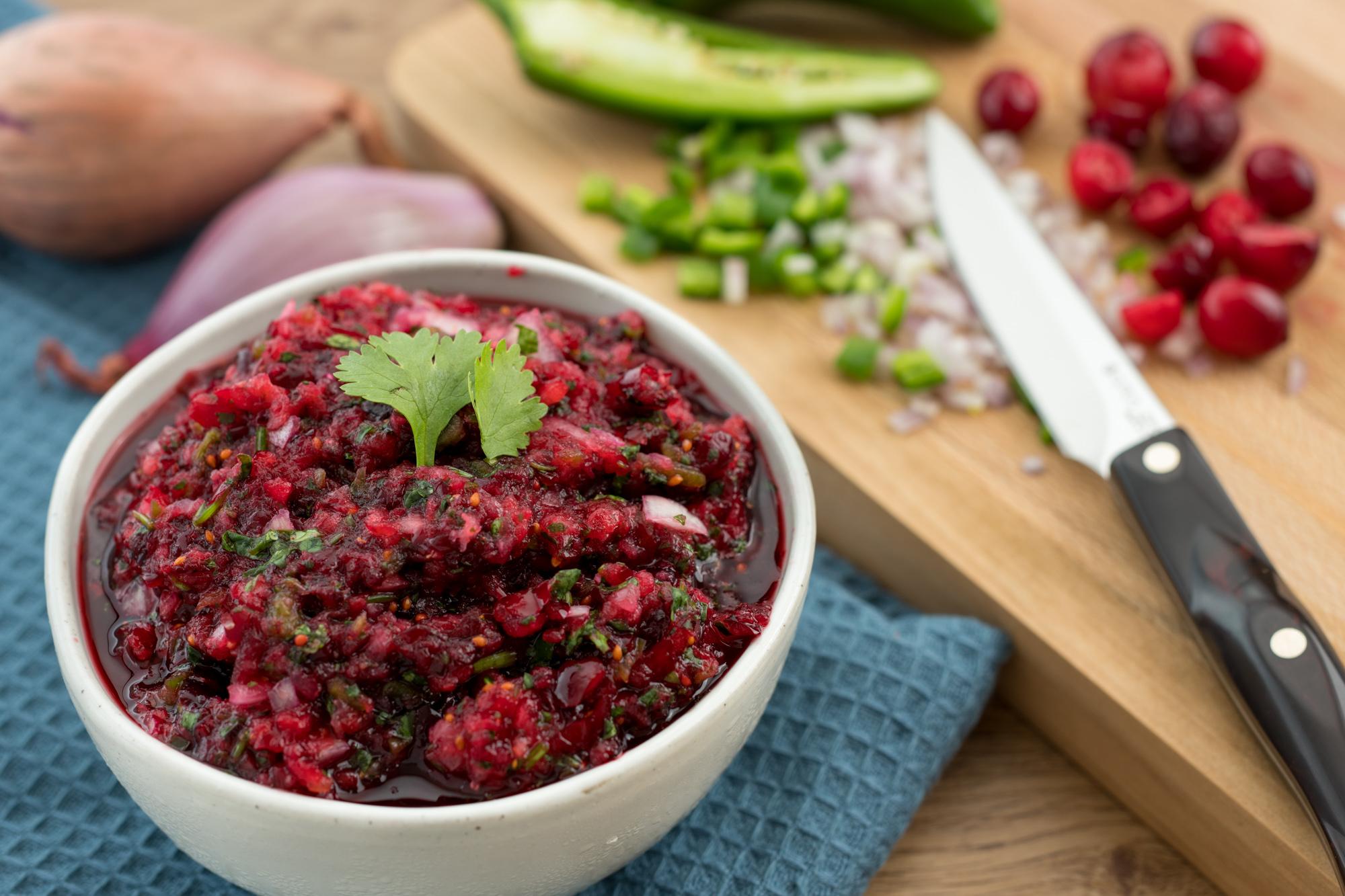 Cranberry Jalapeño Salsa