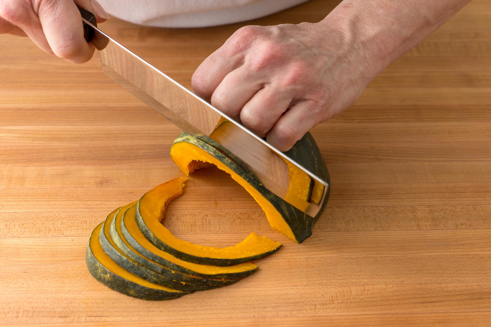 How to Slice a Kabocha Squash