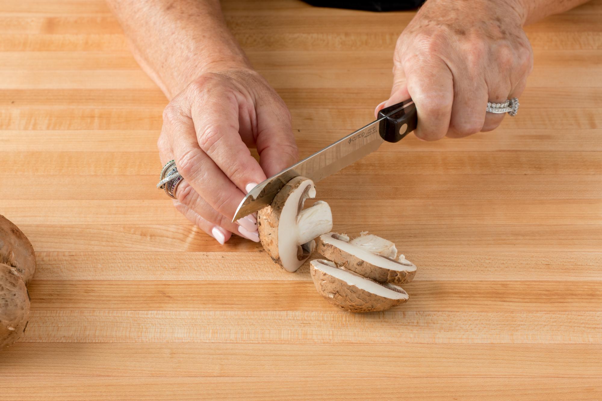 How to Slice Mushrooms