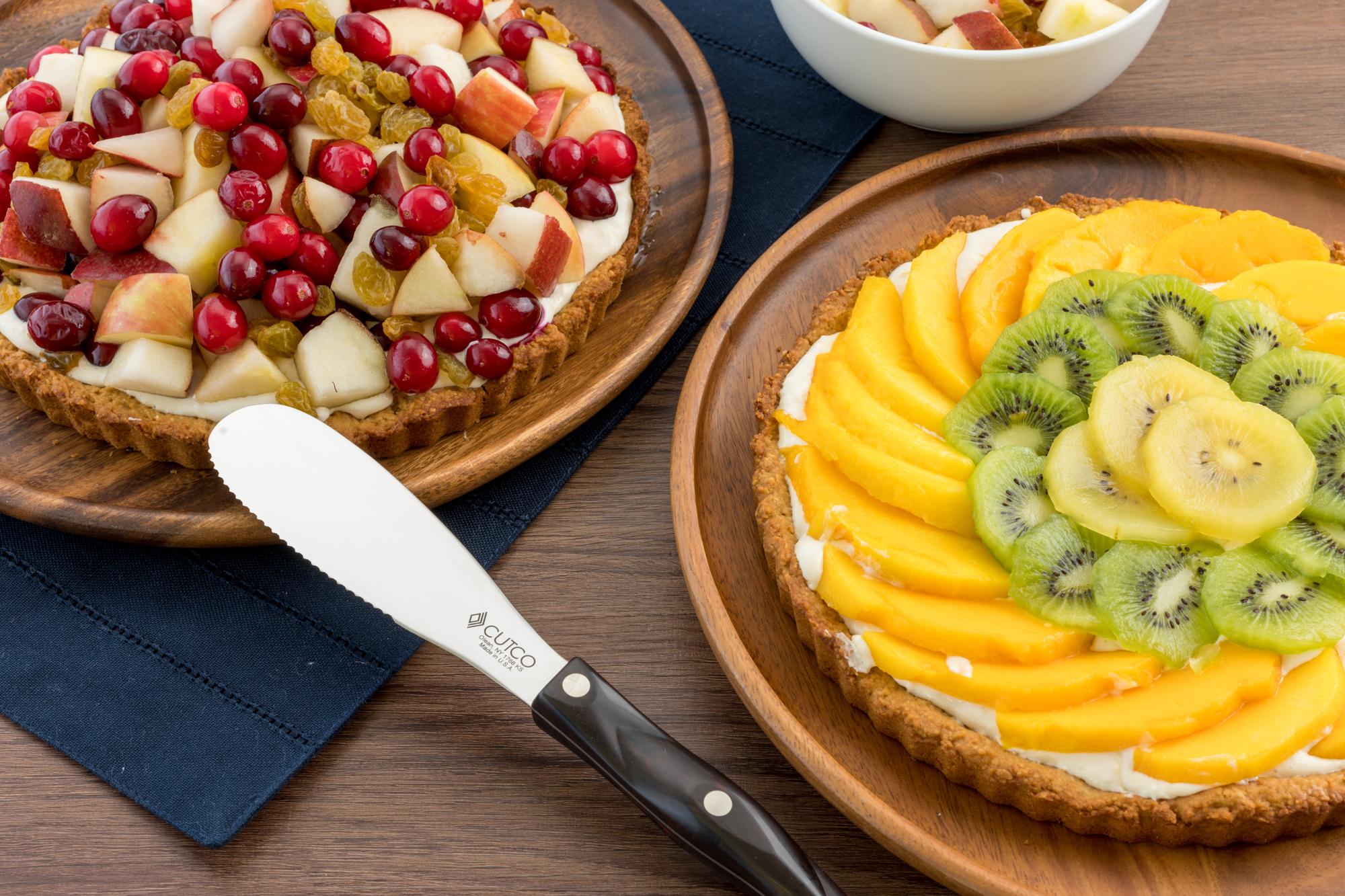 Nut-Crusted Fresh Fruit Tart