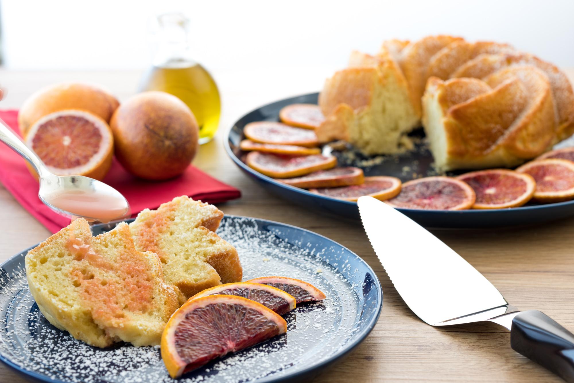 Blood Orange Olive Oil Cake