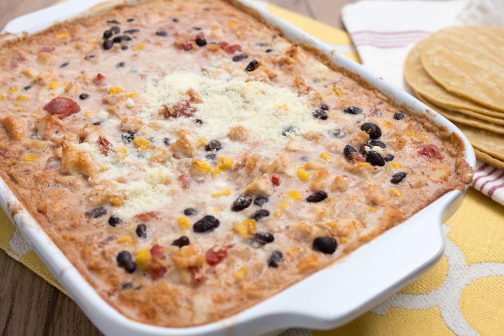 Cooking With Kids: Queso Chicken Bake