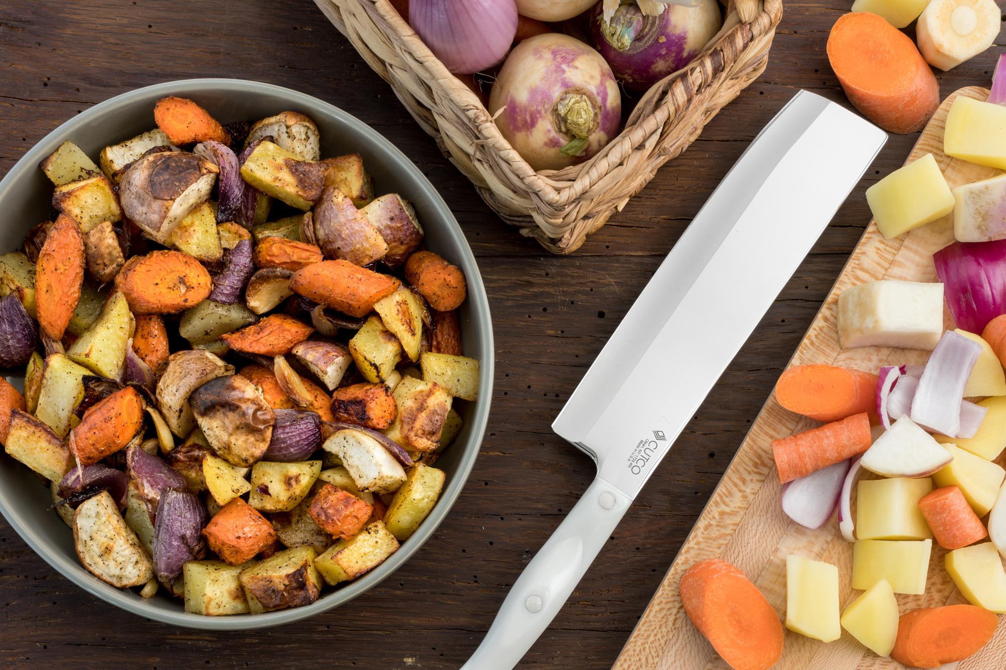 Roasted Root Vegetables With Garlic