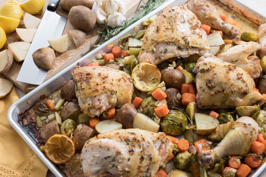 Saturdays With Barb: Sheet Pan Lemon Chicken With Vegetables