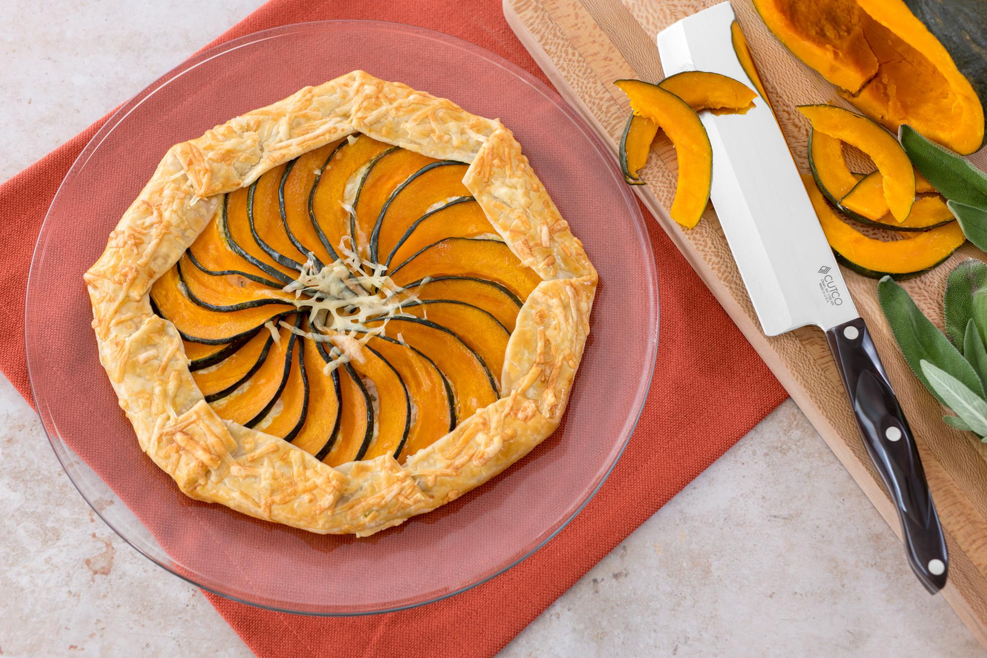 Rustic Kabocha Squash Galette