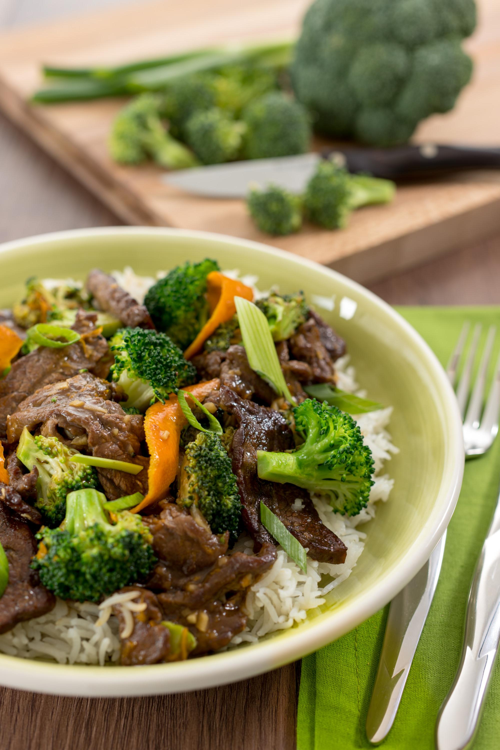 Beef and Broccoli Stir-Fry with Orange Sauce