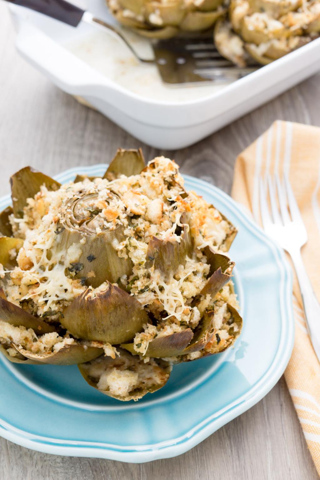 How to Prep and Cook Stuffed Artichokes
