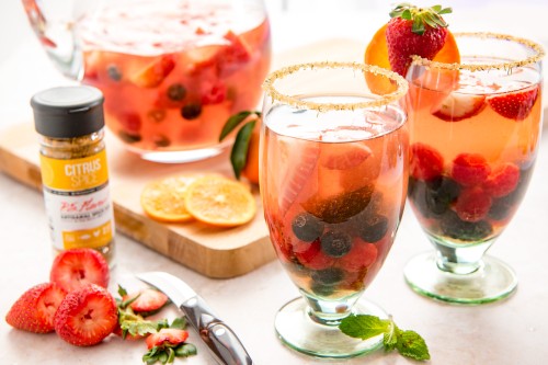 Summer Rosé Sangria